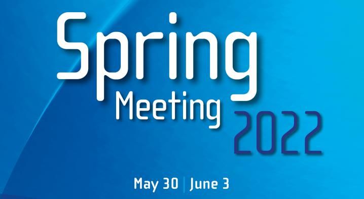 2022 Spring Meeting of the European Materials Research Society (E-MRS)